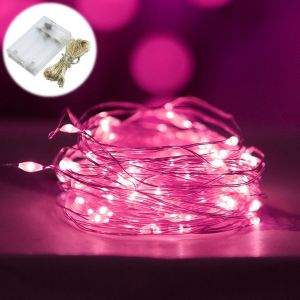Lampu Hias LED Tumblr Kawat 10 Meter 100 LED / Lampu Hias LED Baterai