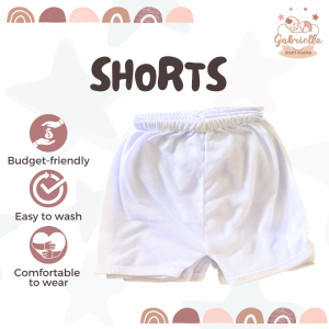 Shorts Newborn Baby Clothes for Girl and Boy | Polycotton | Pure Cotton | Gabriella Infants Collection