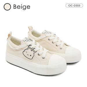 OCTAVIA Sepatu Sneakers Casual Highsole Wanita Rabbit Series #OC-D305