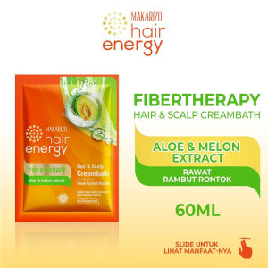 MAKARIZO Hair Energy CREAMBATH ALOE MELON KIWI ROYAL JELLY OLIVE Sachet