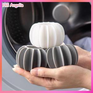 [Hill Angelia] 5PCS Reusable Silicone Laundry Ball Clothes Hair Cleaning Tools Pet Hair Remover Washing Machine Cat Hair Catcher Laundry Ball