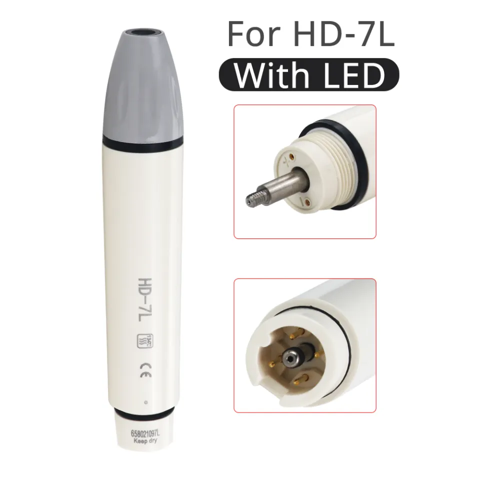 Woodpecker DTE LED Ultrasonic Scaler Handpiece – For EMS Piezon & Satelec