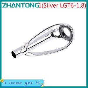 ZHANTONG 1pc Sliver Rainbow Top Tip Guide Ring Free of Tangle for Spinning Casting Fishing Rod
