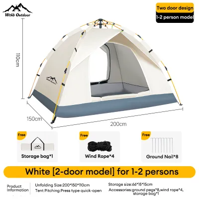 Tent for camping water proof 3/5 Person Pop Up Outdoor Family Camping Tent Easy Open Camp Tents