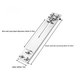 RAMO Stand Batu Asah Untuk Wastafel - Dudukan Stainless Steel Anti Karat