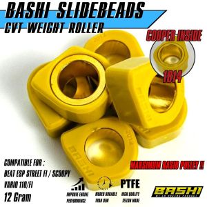 SLIDING ROLLER H01 BEAT ESP SCOOPY HONDA STREET FI CVT KOTAK BASHI VARIO 110/FI RACING TEFLON