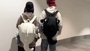 AE Dinosaur Shark Creative Monster Backpack Cartoon School Bag for Men and Women New Funny Personalized Student Internet Celebrity Backpack