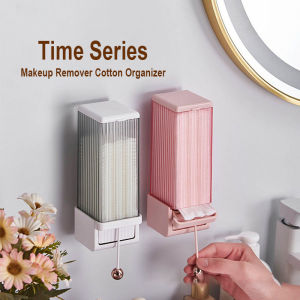 O-KAY Kotak Kapas Otomatis-STORAGE BOX COTTON - Dispenser Kapas - Kotak Penyimpanan Kapas