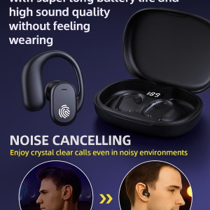 ชุดหูฟังบลูทูธกีฬาการนํากระดูกอายุการใช้งานแบตเตอรี่ที่ยาวนานชุดหูฟังบลูทูธคุณภาพสูงพิเศษ骨传导挂耳蓝牙耳机