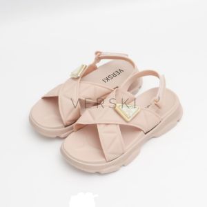 VERSKI Canola Sandal Wanita Sendal Slop Wanita Slipper Rumah Sandal Slip-On Sendal Rumah Sandal Rumah Anti Slip Sendal Jelly