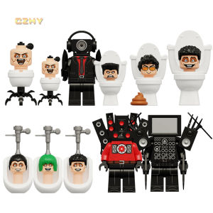 Titan Audio Man Secret Service Block Toys Figure Skibidi Toilet Building Bricks KDL821 KDL822