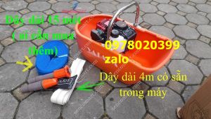 Máy bơm thuyền trên sông mương kênh rãnh