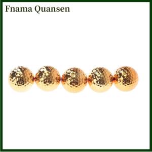 Fnama zhanghe Earhs 1 PC ลูกกอล์ฟนวนิยายบอลอุปกรณ์กอล์ฟสีทอง