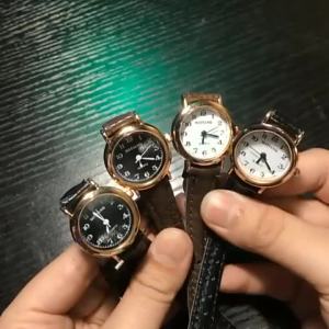 Exquisite Little Ladies Dress Watch R Leather Female Clock nd Ladies Fashion Mini Design Watch Clock Watch Women