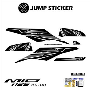 Stiker Striping Mio i125 - Mio M3 2014 - 2020 grafis variasi 025