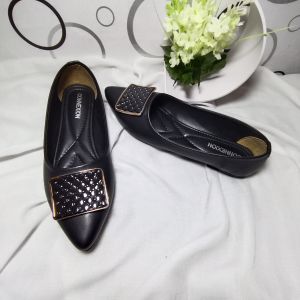 Sepatu Wanita Kekinian Flat Shoes Termurah/Flat Slip on Terbaru/Balet Mutiara29