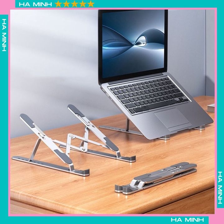 Giá Đỡ LAPTOP, ĐIỆN THOẠI, MÁY TÍNH Bằng Nhôm Có Thể Điều Chỉnh Độ Cao ...