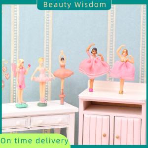 Beauty Wisdom Mini Music Box Dolls Ballet Dancer Girls Figurines Fairy Princess Ornament Dancing Eight Tone Box Decor Music Box Accessories