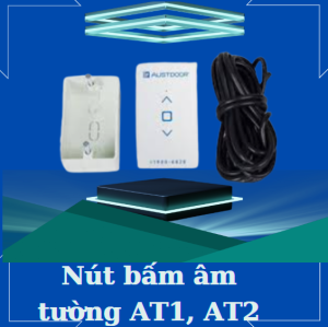 NÚT BẤM ÂM TƯỜNG - AT  đóng mở cửa cuốn/ giá bán : /chìa. cài đặt miễn phí