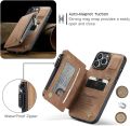 SWP Case for iPhone 13 Pro Max 5G, Wallet Case w/ 3 Card Slots [RFID Blocking] [1 Money Pocket], Credit Card Holder Cases w/Wristlet Zipper Wallet for iPho. 
