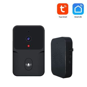 Anjielosmart Tuya Wireless Digital Video Door Bell Peephole Intercom Spyhole With WIFI Smart Home Security Protection System For Residential