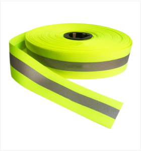 Dây Phản Quang Vải Xọc Ghi Dây Phản Quang Giao Thông Thiết Bị Bảo Hộ Lao Động bản rộng 5cm - bán lẻ theo m