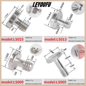 LEYOUFU High Quality Camera Screw Set 1 4 Inch Quick Release Plate Screw DSLR Accessories Tripod Mount Adapter For DSLR Camera Tripod