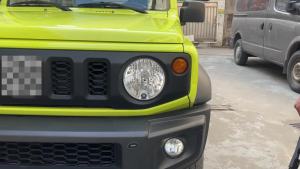 OnlyF U JeCar Car Front Headlight Lights Cover For Suzuki Jimny 2019 Up Automotive Exterior Front Headlight Accessories H5K8Q