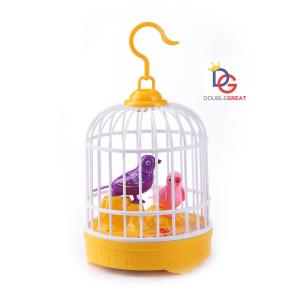 DOUBLE GREAT BIRD CAGE SOUND LIGHT BURUNG SANGKAR SENSOR SUARA KICAU LAMPU