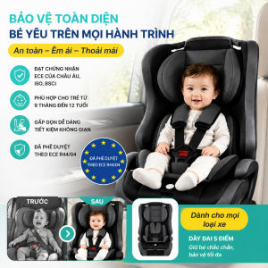 Ghế ngồi ô tô cho bé Ghế an toàn cho trẻ em ghế ô tô di động cho trẻ mới biết đi và trẻ sơ sinh đệm ghế ô tô đa năng Ghế an toàn ô tô cho bé