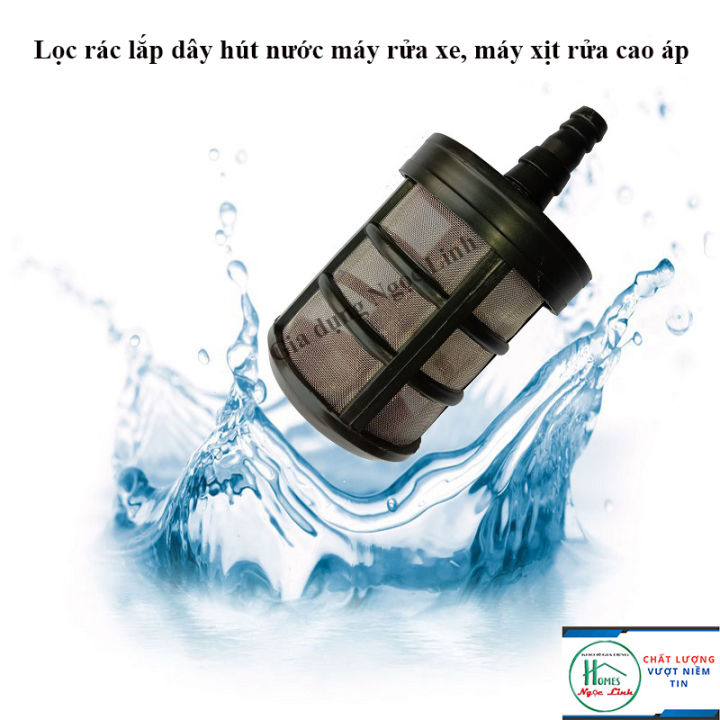 Lọc rác lắp dây hút nước máy rửa xe, máy xịt rửa cao áp | Lazada.vn
