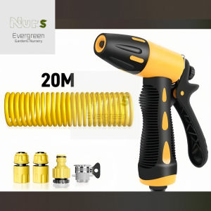 10-20M Garden Hose Expandable Flexible Water Hose With Spray Gun For Universal Faucet Car Wash Lawn Watering