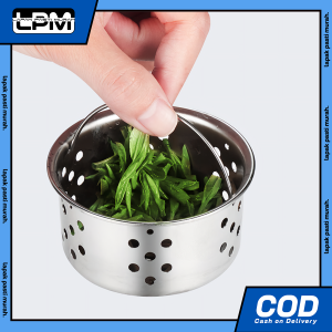 Saringan Wastafel Saringan Sink Stainless Anti Karat FIlter Afur Wastafel Pembuangan HM1044