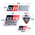 Apply To Toyota GR Logo Tail Sticker 86 Razor Sticker Steering Wheel Sticker Side Decoration Sticker Nameplate Car Sticker. 