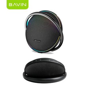 BAVIN BM39 100W Powerful Bass Portable Outdoor Bluetooth Speaker w/ 12000mAh Powerbank Function & RGB
