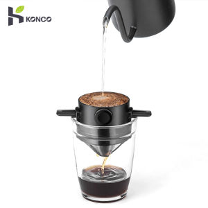 KONCO Paperless Coffee Funnel & Foldable Reusable Coffee Dripper: A Comprehensive Guide