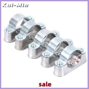 Kui-Min 5Pcs Pipe Clamp With Screw From The Wall Yards Away From The Wall Of The Card Saddle Card Line Pipe Clip 16mm 20mm 25mm 32mm