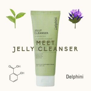 Delphini Jelly Cleanser with Anti-Acne Complex เจลล้างหน้าเนื้อเจลลี่ - น้ำเกละที่ปลอดภัย สร้างอารมณ์ผิวหน้า