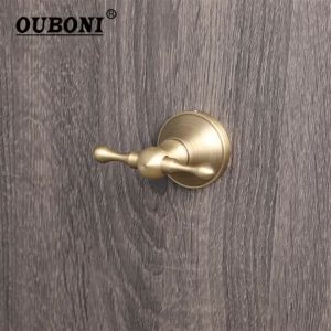 LDIES Bathroom Accessories Sets Wall Mounted Hook Towel Bar Tissue Holder Antique Brass Tissue Basket Q3P7R