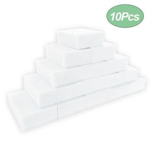 10/20Pcs White Magic Sponge Eraser Multi-Functional Cleaning Sponge Melamine Cleaner for Kitchen Office Bathroom Magic Nano Sponge Eraser Melamine Washing White kitchen Pad