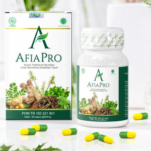 obat asam urat herbal afiapro asli