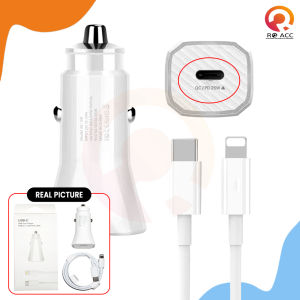[RO ACC] CAR CHARGER CASAN MOBIL FAST CHARGING 25W USB C TO 8 PIN FOR IPHONE 11 12 13 14 PRO MAX