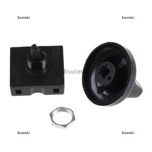 [COD] Bsuimki 4-Position 3-Speed Fan SELECTOR ROTARY SWITCH Governor with KNOB 13AMP 120V-250V
