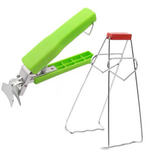ZH421 Kitchen Anti-scalding Pot Clip Casserole Scalding Tongs Oven Heating resistant Holder Clip