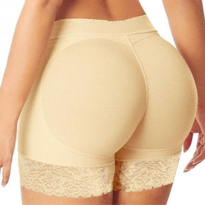 CAPIN Women Padded Underwear Hip Reinforced Hip Lifting Sports Outdoor Comfortable Yoga Pants Quick-Drying Durable