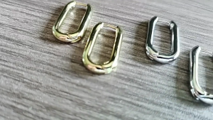 Elegant Oval Hoop Earrings for Women Small Oval Hoop Earrings Comfortable Ear Rings for Daily Wear Dates Gatherings