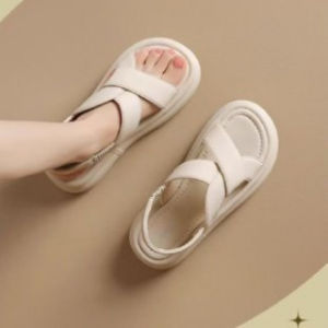 [Free Shipping] WomenS Wide-Toe Sandals 2026 New Summer Collection Stylish And Comfortable For Outdoor Wear Slip-On Beach Sandals