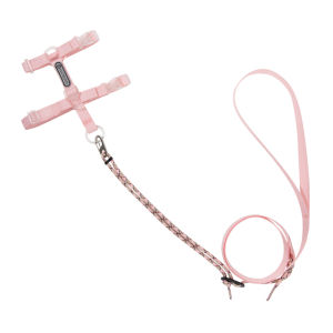HIDREAM Lightweight Cat Harness And Leash Set Adjustable Kitten Chest Strap Durable Lead Rope With Soft Handle For Pets Outdoor