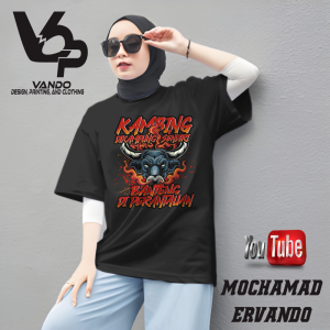 KAOS KATA KATA BANTENG DI PERANTAUAN VIRAL TERBARU KEKINIAN - Baju Kata Kata Keren Cotton Combed 30s