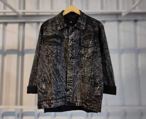 Jaket Jeans Denim Pria Bio Blitz - biru muda